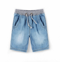 1-3 years old foreign trade childrens clothing boys pure cotton washed jeans denim shorts baby five points pants casual shorts summer