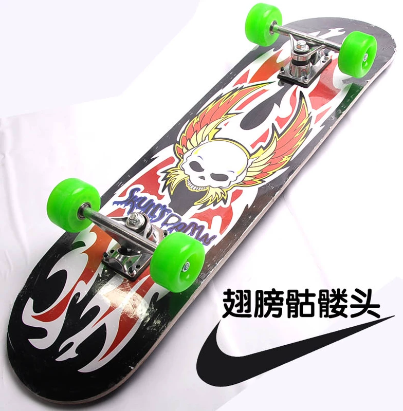 Bốn bánh đôi-up skateboard Canada Maple 4 bánh xe ván trượt người lớn thể thao mạo hiểm skateboard trẻ em scooter ván trượt thông minh