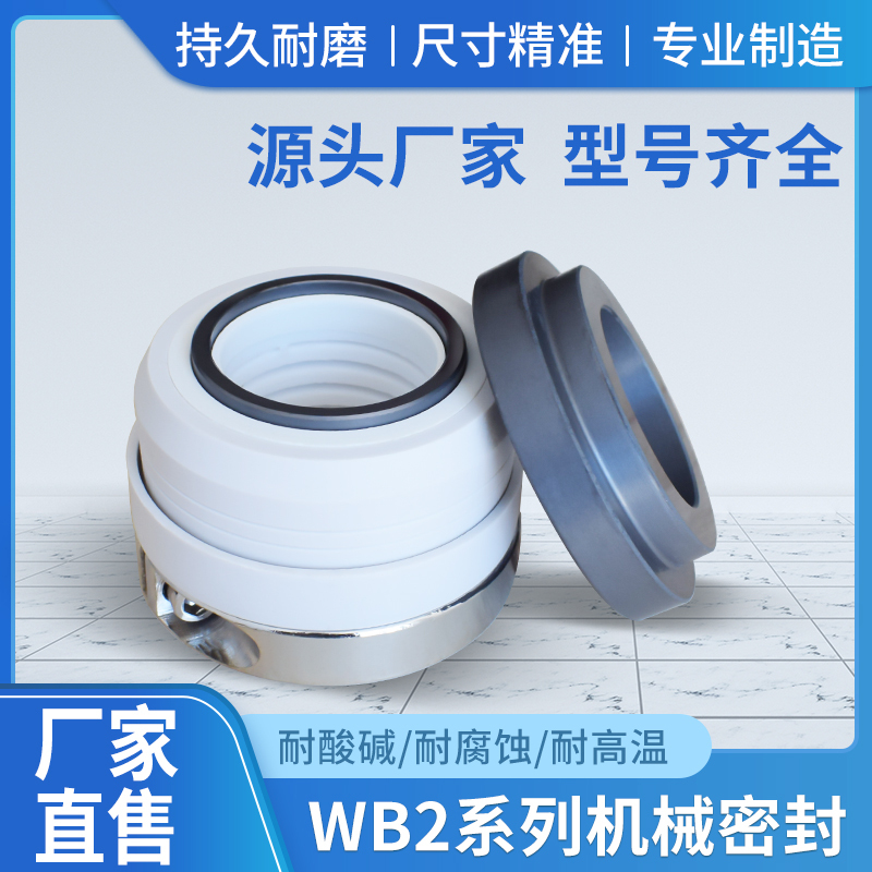  Silicon Carbide Type Wb2 Single/Double-Sided Mechanical Seal Sic Corrosion-Resistant Acid and Alkali Resistant Special Seal for Chemical Pumps
