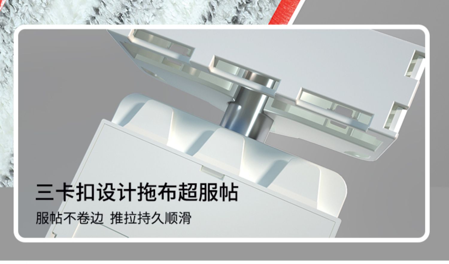 Okwife好媳妇 免手洗平板大号懒人拖把 49.9元包邮 值值值-买手聚集的地方