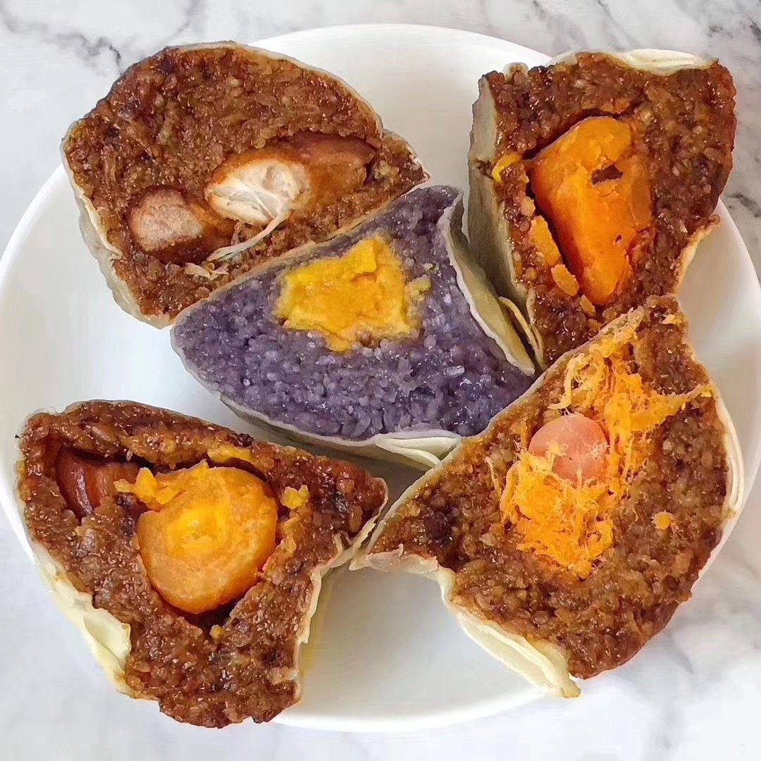 Net Red Snacks Skinhead Old Daddy Meat Pine double egg big meat mullet with wheat ready-made wheat and eat the same Popularity Gourmet