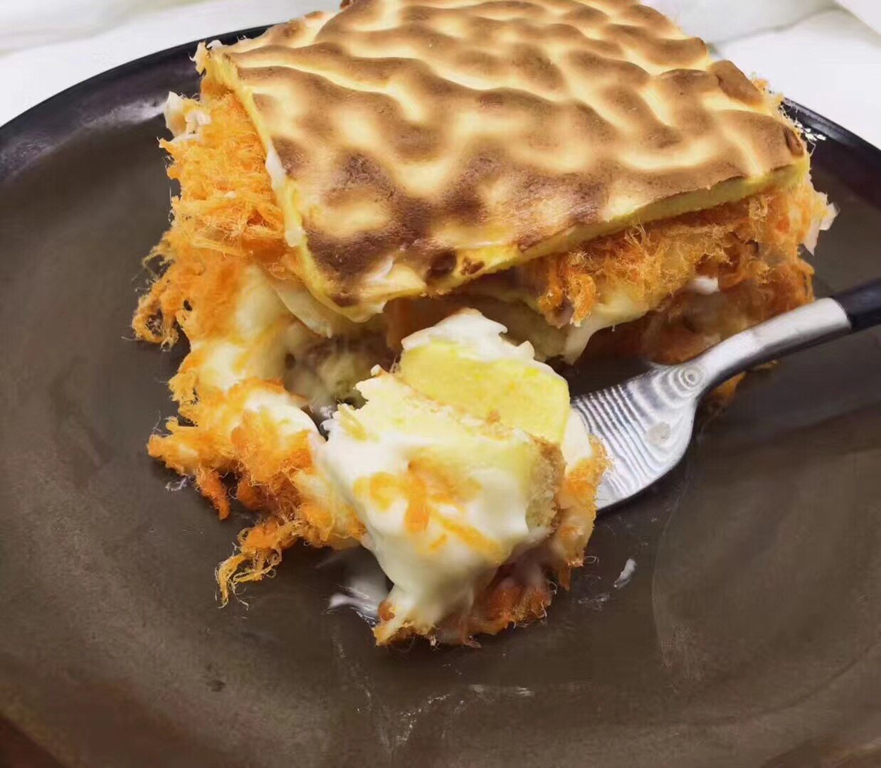 Net red snacks tiger skin cheese cake box handmade animal cream shunfeng cold transport