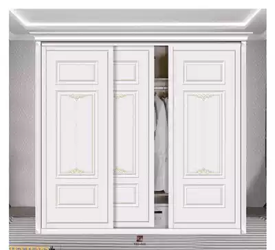 To customize the blister relief flower wardrobe door factory direct sale gold cloakroom sliding door wall cabinet sliding door