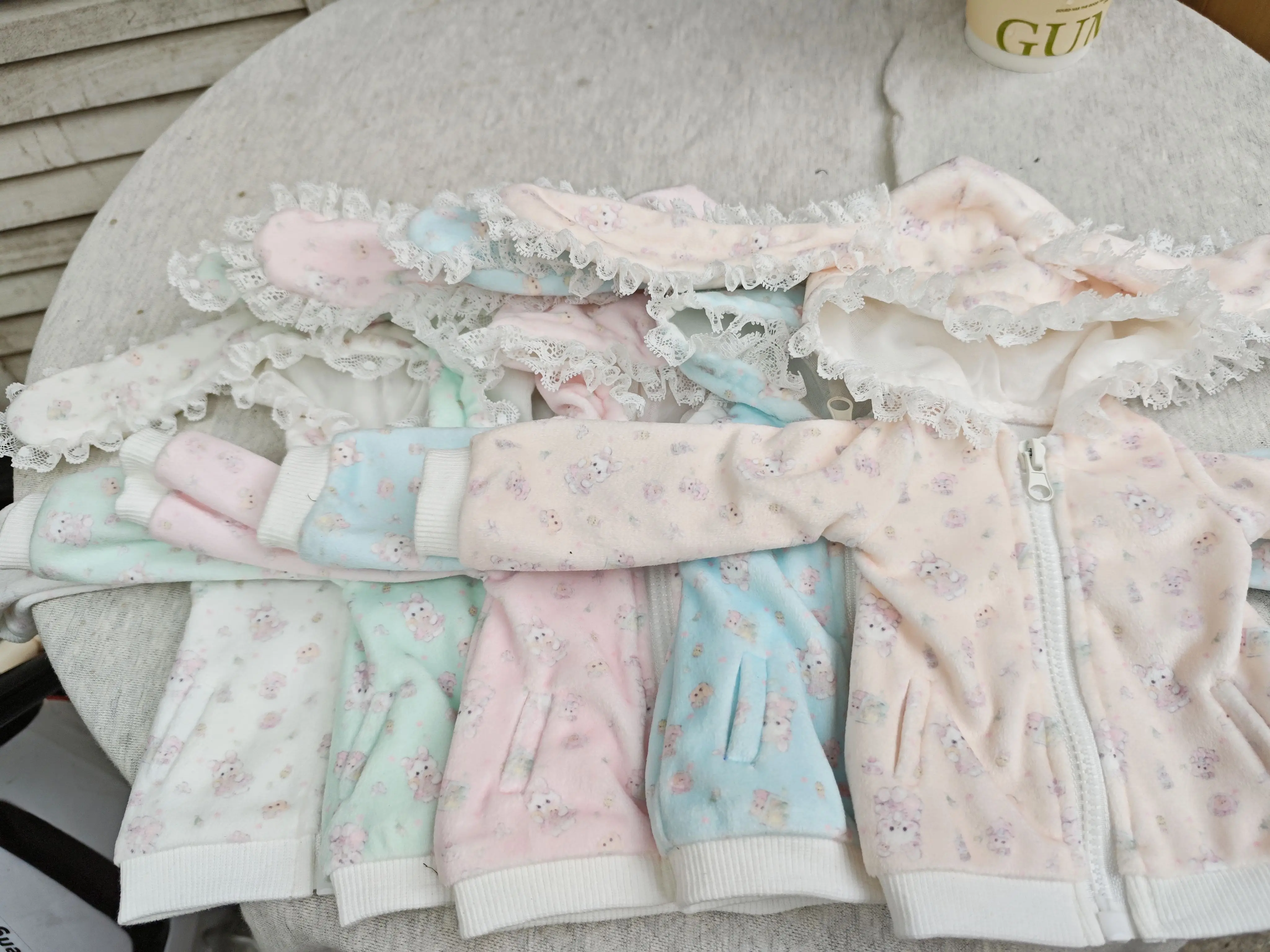 Свитшот с кружевными ушками кролика_Джуйудзян 4 очка 6 очков азонe BJD детская одежда куртка повседневная повседневная носка