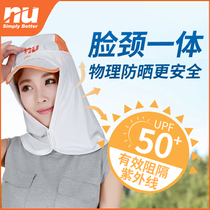 nu ice silk sunscreen mask men and women sun protection ultraviolet resistant golf cycling fishing thin mask antibacterial
