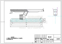 Plastic injection injection mold design with brush hygiene brushes with CAD drawings and notes