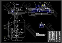 CA6140 lever center hole processing technology Drill Φ25 hole fixture design CAD drawings