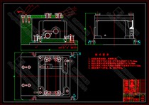 Drilling CG6125 feed box bore system and 4xM8 hole equipment clamp design with CAD drawings and notes