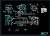 Diesel engine body machinery machining process and its combined machine tool drilling clamp design with CAD drawing and description