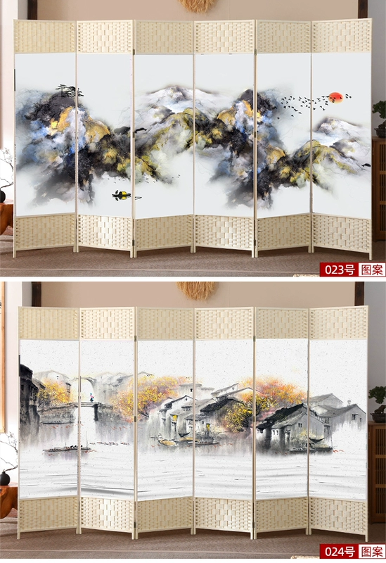giá vách ngăn phòng khách và bếp bằng nhựa Phân vùng màn hình nhập theo phong cách Trung Quốc tùy 
            chỉnh đơn giản hiện đại di động phòng khách phòng ngủ nhà gấp nghệ thuật sáng tạo trang trí lối vào vách ngăn nhôm vách ngăn lam gỗ