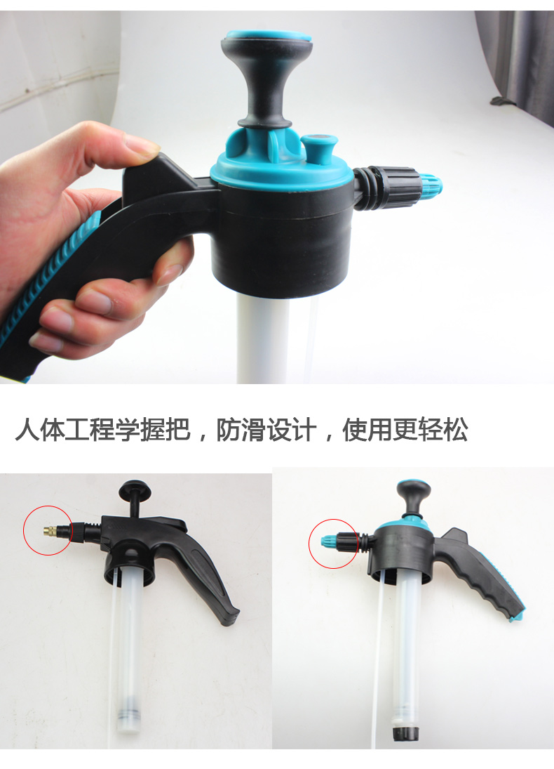 Cung cấp làm vườn vòi phun nhựa mini dày miệng dài phun chai bộ phận tưới nước có thể tưới phụ kiện nguyên tử - Nguồn cung cấp vườn bộ dây và vòi xịt tăng áp lực nước