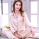 Đám cưới mùa xuân và mùa thu bộ đồ ngủ dài tay băng lụa kết hôn với người đàn ông phục vụ nhà mẫu nữ năm nay màu đỏ phù hợp đồ mặc nhà cao cấp
