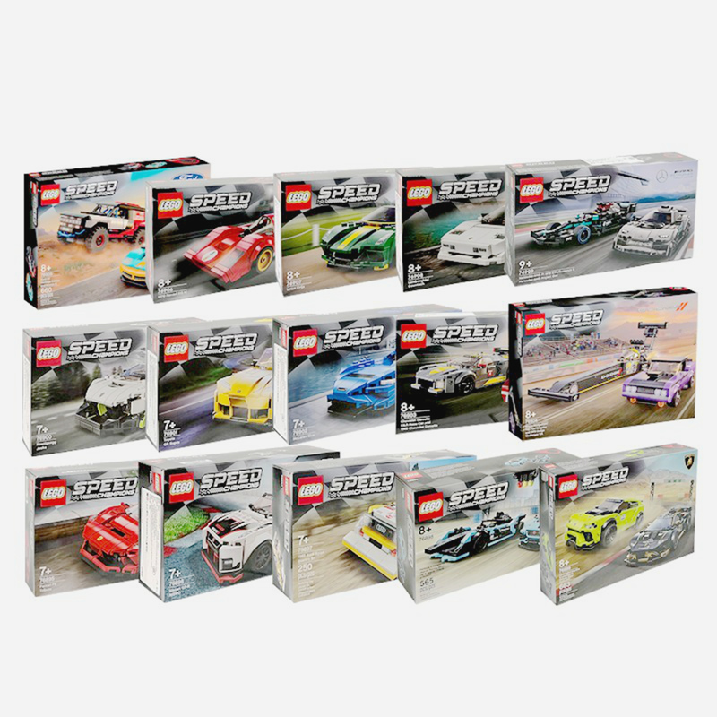 Lego Speed Racing Car 76924 Mercedes-Benz Ferrari Mclaren Porsche Lego Building Block Toys