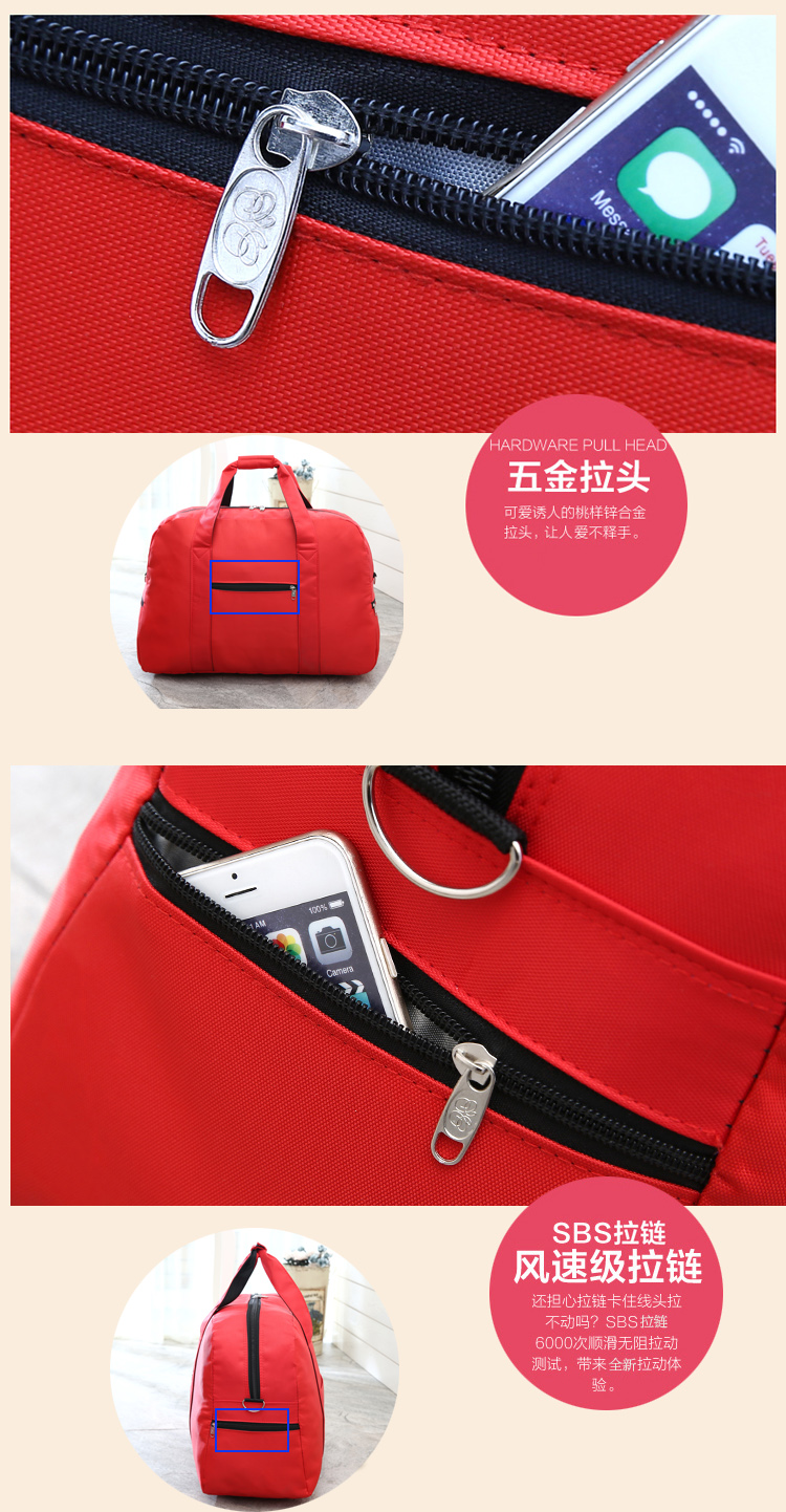 Túi duffel gấp túi du lịch khoảng cách ngắn túi xách tay nữ túi du lịch công suất lớn túi du lịch túi thể dục nam thủy triều túi du lịch nam