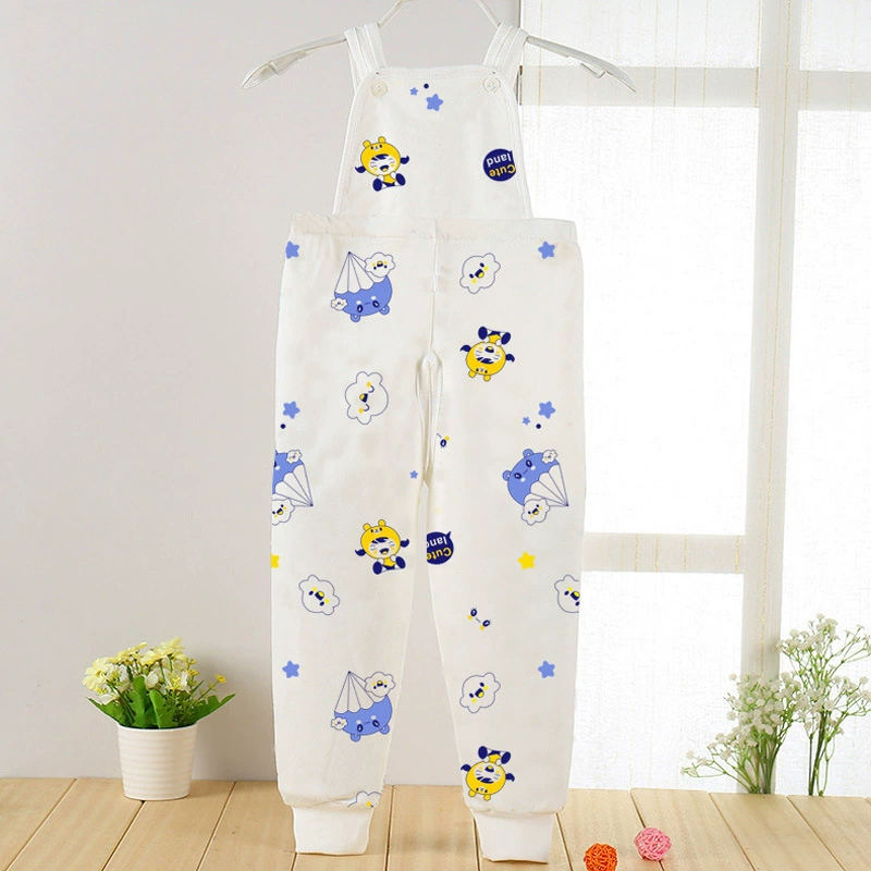 Đồ lót trẻ em cotton 2018, quần ngủ trẻ sơ sinh, dịch vụ nhà, mở quần, bảo vệ bụng, lưng, quần trẻ em, dây đai, quần dài