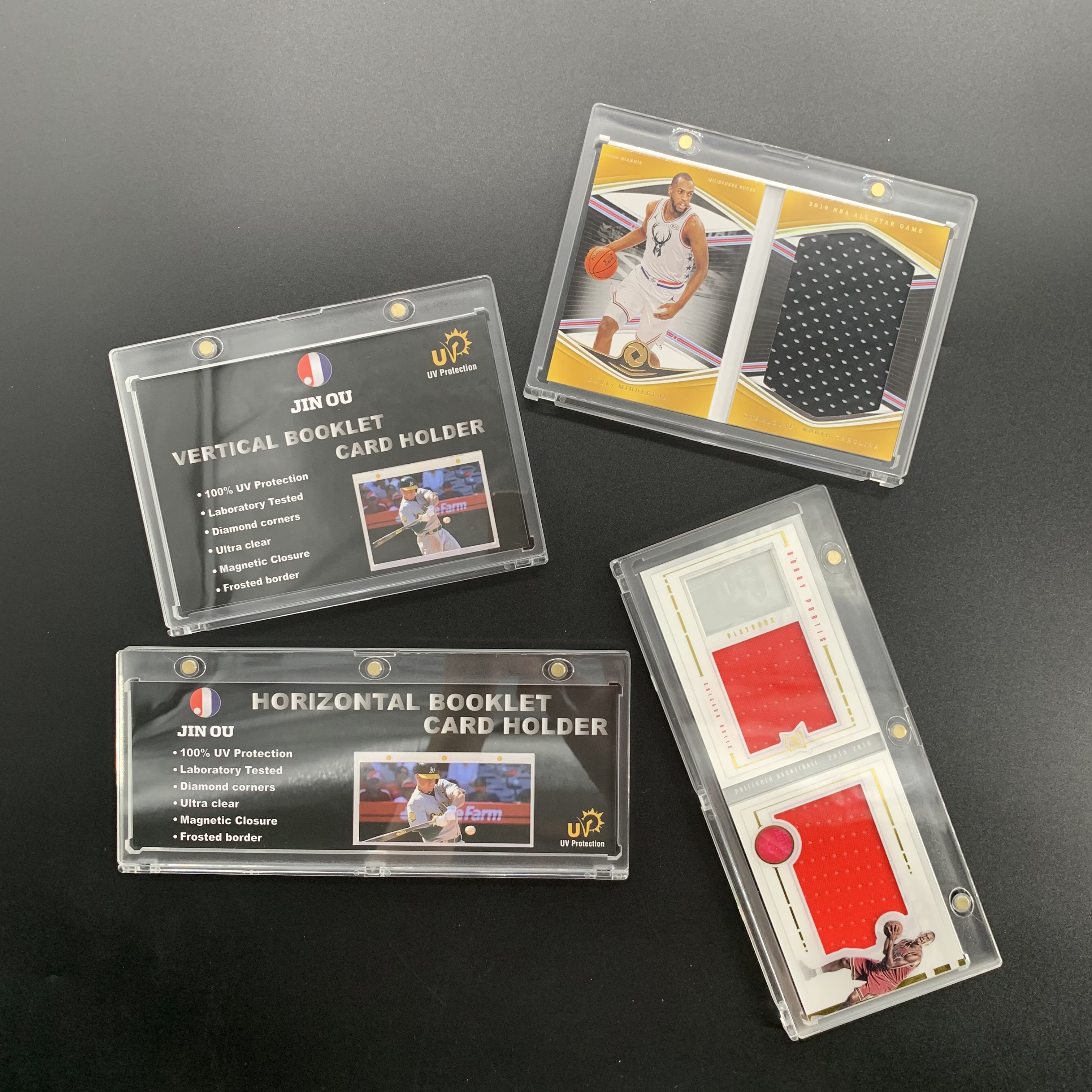 Small book brick of horizontal coating ultra transparent 100 % anti - UV strong magnetic card brick