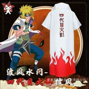 Quần áo Naruto sóng gió cổng nước bốn thế hệ áo choàng lửa cosplay trang phục áo choàng lửa - Cosplay