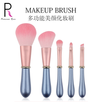 Rose Princess 9 Makeup Brush Set Portable Cangzhou Beginners Cheap Loose Powder Brush Blush Eyebrow Lip Brush