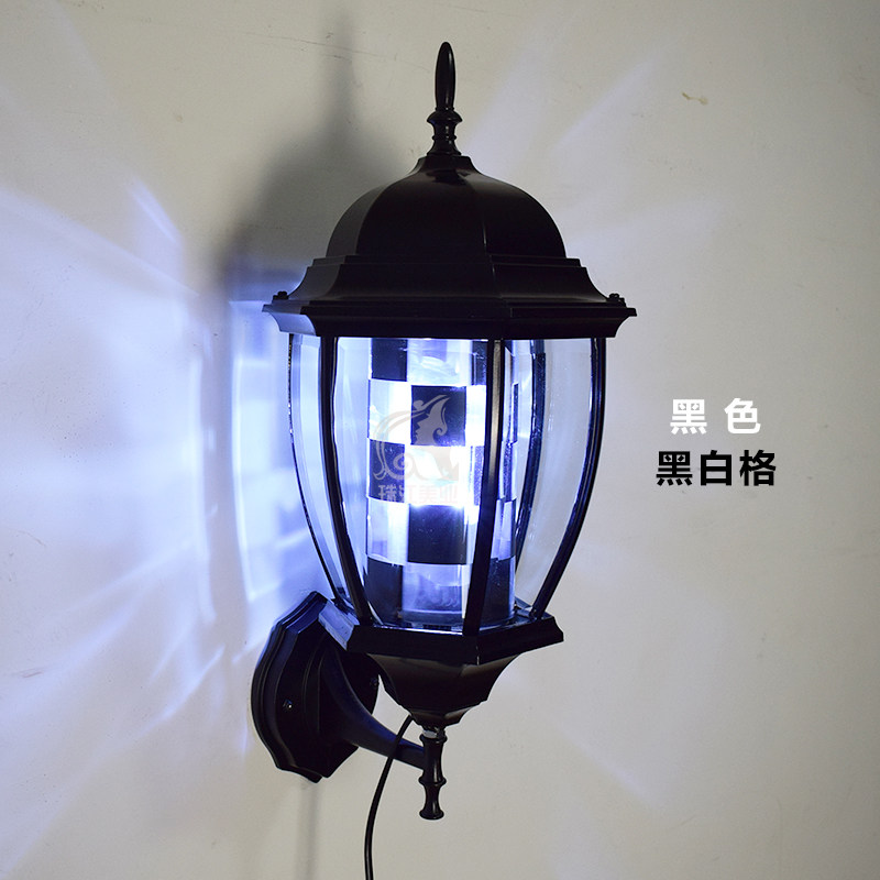 Beauty salon turn light salon logo light box hanging wall advertising lighting LED light source Roman lamp rainproof