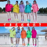 Флисовая толстовка подходит для мужчин и женщин с капюшоном, свободный крой, делается под заказ