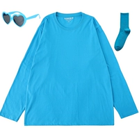 Синие носки, очки