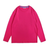 Осенний цветной лонгслив, хлопковая футболка, рубашка, для подружки невесты