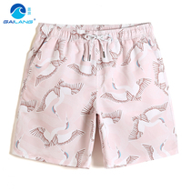 Cover Wave Summer Speed Dry Loose Beach Pants Personality China Wind Cranes Angry Men Shorts Boomers Holiday Swimming Pants