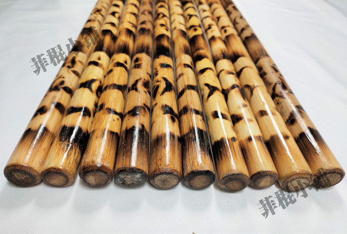 Origin imported short stick rattan stick shark tooth pattern vehicle martial arts training actual combat Bruce Lee Philippines magic wand