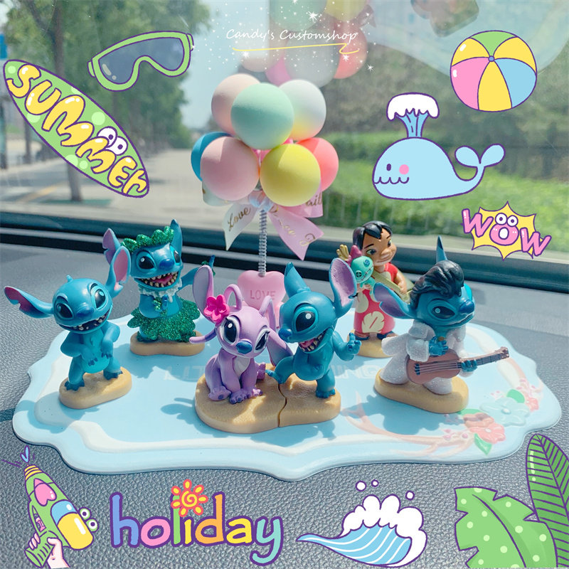 Candy Custom Stepsy Star Baby Hawaiian Scene On-board Pendulum with bobsby Balloon Inside the Doll Woman 