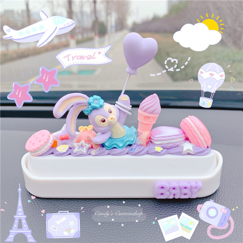 Candy custom star Deluda Fei Strawberry Bear Chichitivini Temporary Parking Phone Cute License Plate