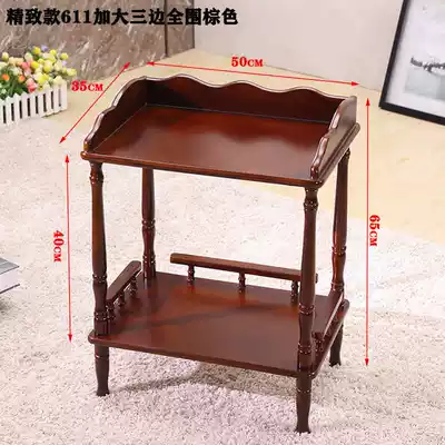 Balcony tea tray table Mahjong room table next to the small coffee table machine tea rack Chess and card room special small tea set table