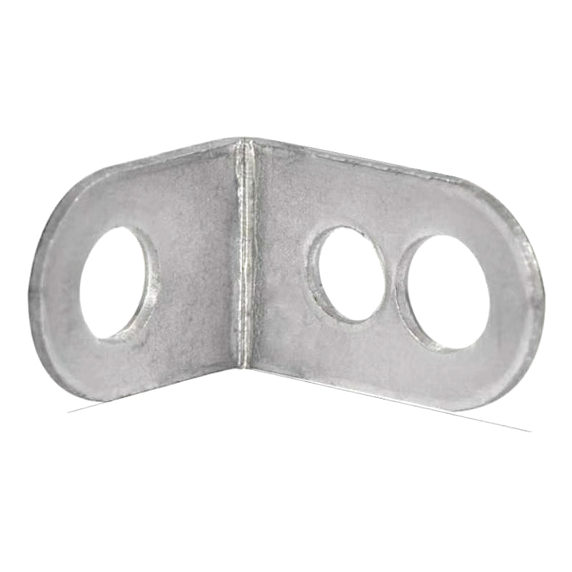 New aluminum borderless word corner code L-type stainless steel luminous word card fixed ear hanging nose ear hanging pendant installation code