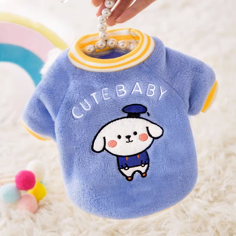 Puppies clothes winter style 2023 new pets teddy Bears Schnery kitty kittens small dogs winter warm-Taobao