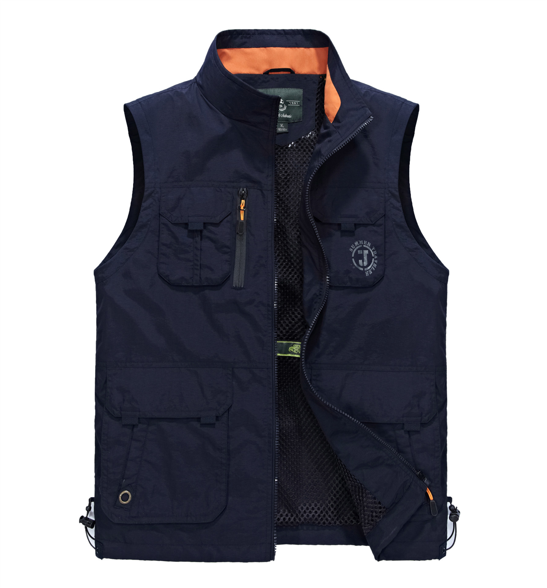 JPDUN flagship store horse jacket men's clothes autumn and winter fishing shoulder large-scale reporter's coat vest vest