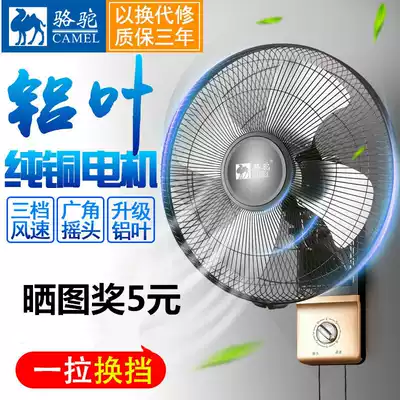 Wall hanging wall shaking head hanging wall Wall Wall fan kitchen dining room fan 18 inch electric fan remote control large wind