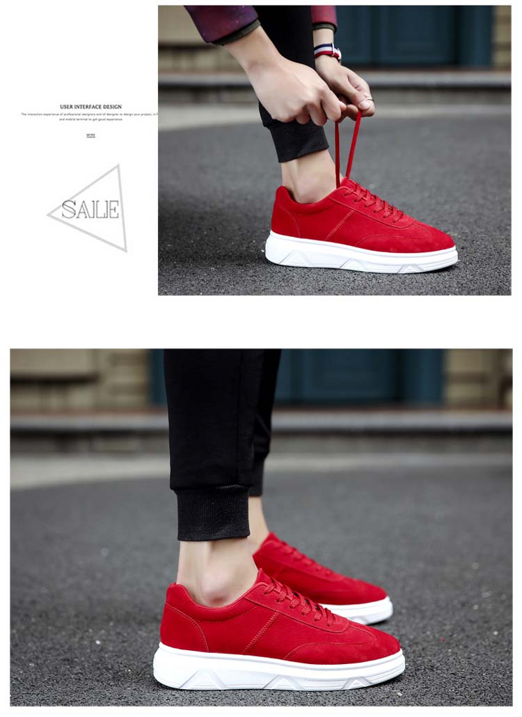 Giày nam mới 2018 Giày nam phiên bản Hàn Quốc tăng giày hàng ngày giày sneaker nam chính hãng