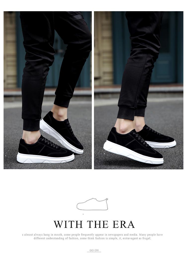 Giày nam mới 2018 Giày nam phiên bản Hàn Quốc tăng giày hàng ngày giày sneaker nam chính hãng
