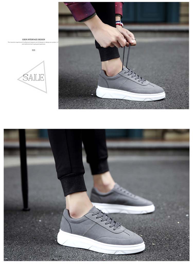 Giày nam mới 2018 Giày nam phiên bản Hàn Quốc tăng giày hàng ngày giày sneaker nam chính hãng