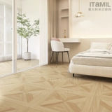 Французское написание Версаль деревянное зерно кирпич гостиной