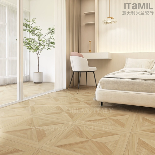 Французское написание Версаль деревянное зерно кирпич гостиной