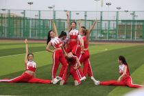 Cheerleaders performance suits for men and women aerobics performance suits student sports aerobics costume cheerleading suit