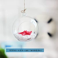 Шар 12 см+белый камень+морская звезда