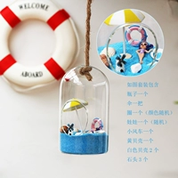 Чернила зеленая маленькая золотая бутылка установлена ​​один