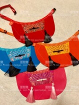 2019 dog New Year bean bag pet (Shadow Dance) Big Dog saliva towel dog scarf big dog