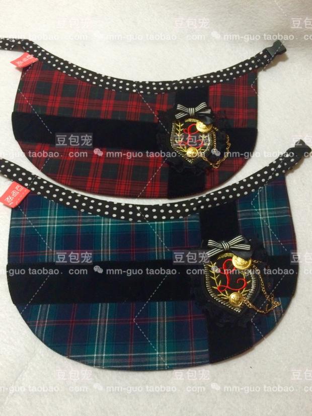 Bean bag pet 2018 new product crazy SJ] British style pet big dog saliva towel waterproof towel