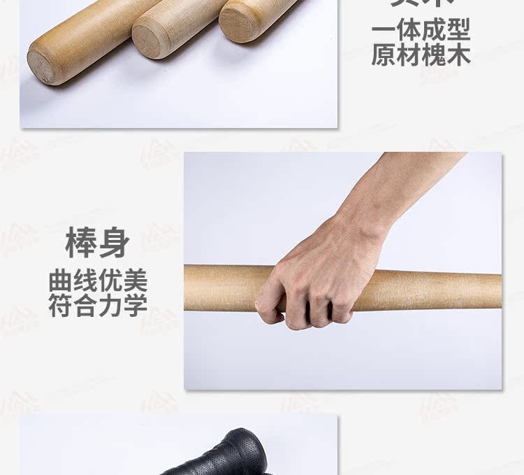Pháp lý phòng thủ cao đánh bóng nặng nhiệm vụ chuyên nghiệp rắn gỗ bóng chày bat hợp kim nhôm dính log bóng chày bat - Bóng chày 	áo khoác bóng chày có mũ nam