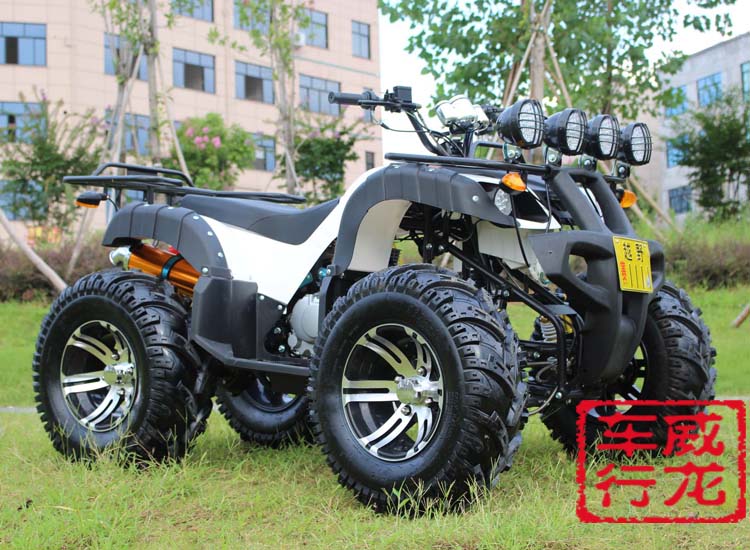 Big bull ATV bốn bánh off-road xe máy lớn Hummer xăng đôi người lớn chỉ đạo lớn bánh xe xe đạp leo núi