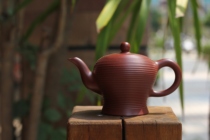 Zhang Yancheng boutique Thousand Ring Ruyi hand-held pot single-printed Chaozhou Laoanshun heir Zhumud purple sand pot