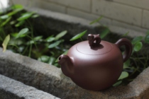 Immediately seal Hou Yiyong limit number Purple Sand Pot Purple Clay Hand-pulled Pot Pure Total Artisanal Tide State Teapot