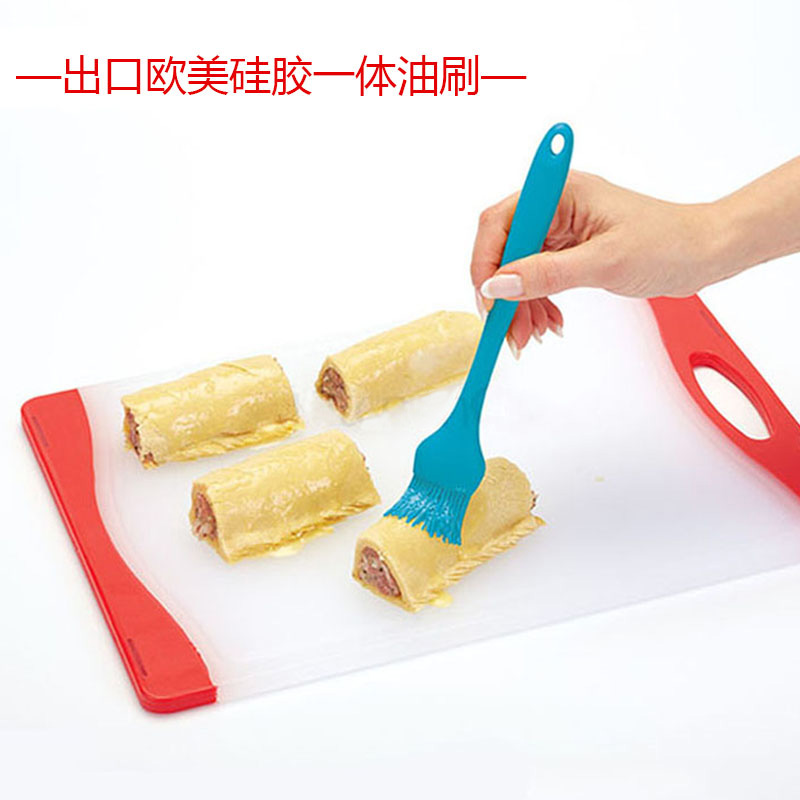 All-in-one silicone brush, cake oil brush tool, high temperature baking and barbecue brush, cooking honey brush